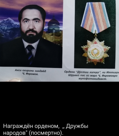 ИКРОМОВ Джумахон