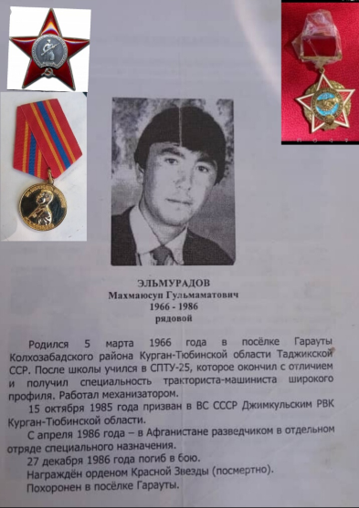 Эльмурадов Махмаюсуп Гульмаматович