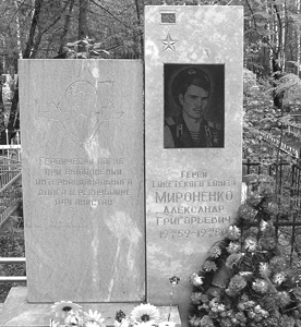Памятник Мироненко А.Г.